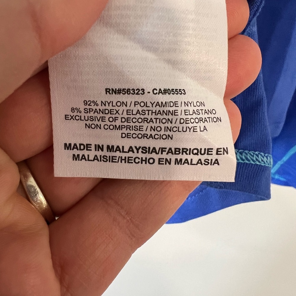 Nike Women’s Royal Blue Dri-FIT Pullover - Picture 4 of 5